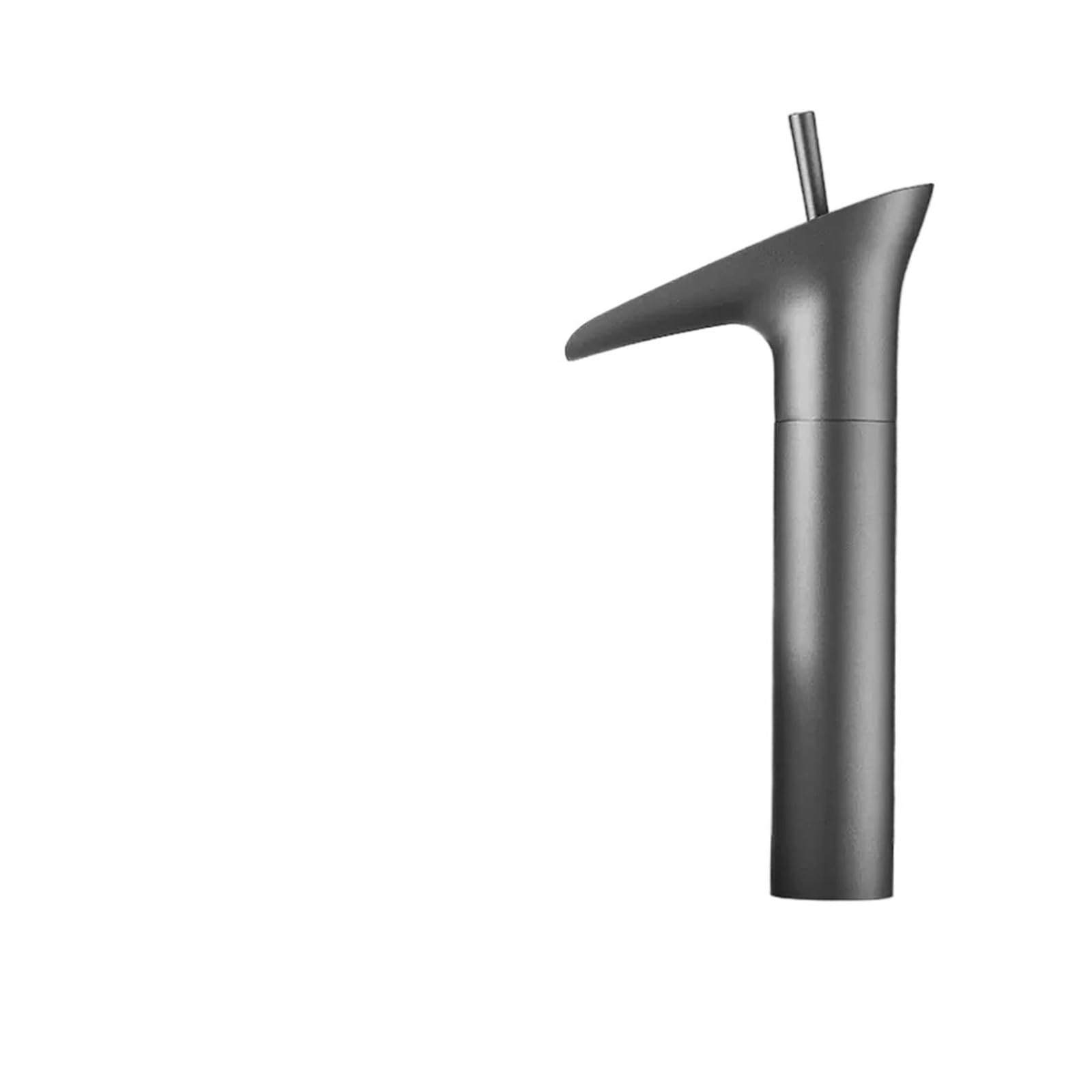 Laighjenbcf Slt071l-Grey Faucet，Bathroom Faucet Single Lever Waterfall Basin