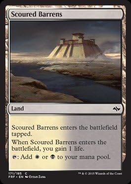 Magic The Gathering - Scoured Barrens (171/185) - Fate Reforged