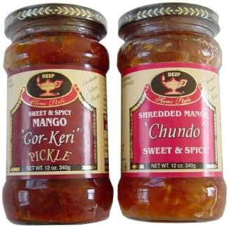 Indian Indulgence - Mango Pickle Set - Gor-Keri & Chundo