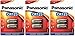 Produktbild Set mit 3 Blister x 2 Lithium-Batterien CR123A / CR17345 Original Panas.