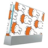 DeinDesign Skin kompatibel mit Nintendo Wii Folie Sticker Muster Miffy Hase