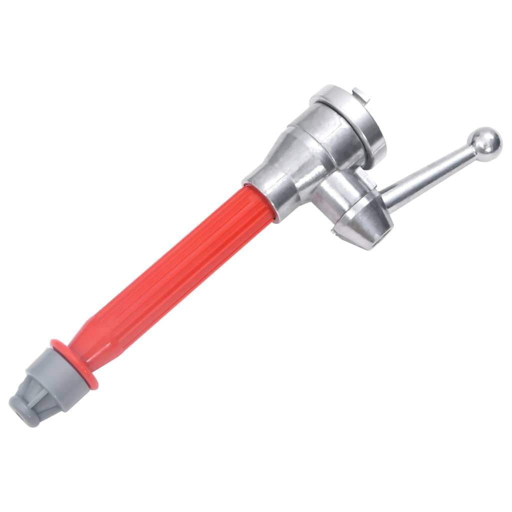 vidaXL Buse de tuyau d'incendie avec raccord en D, buse de tuyau plate, buse de tuyau d'eau, buse de tuyau de plomberie, buse de tuyau de pompe