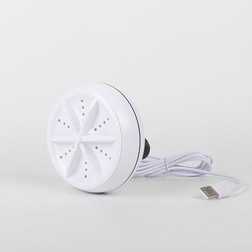 Miniatura 6 de 1 Unidades USB portátil mini lavadora de lavandería máquina de limpieza de turbina de alta frecuencia para ropa de viaje diseño ligero para fácil