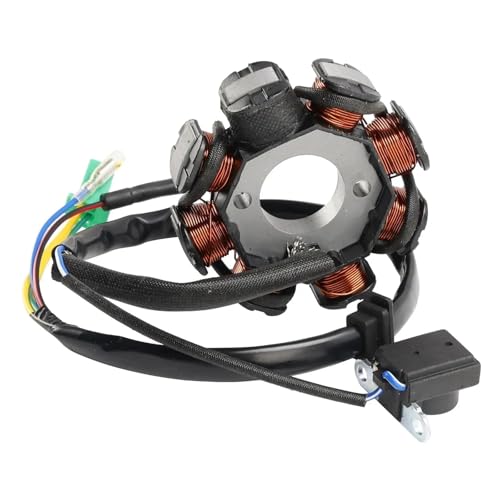 Stator magnéto 8 bobines 5 fils pour scooter et cyclomoteur GY6 125cc 150cc