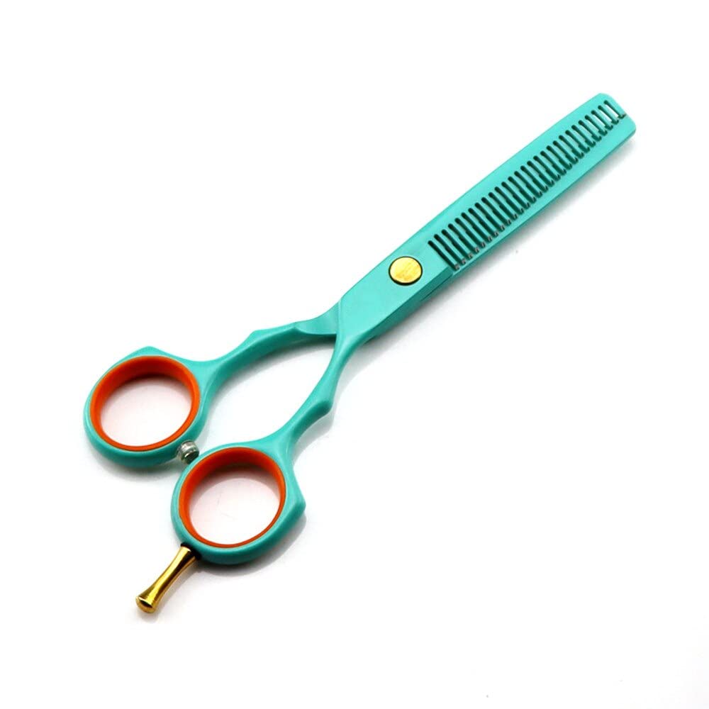 Professionelle Haarschere 14 Cm (5,5 Zoll) Aus 9CR18 Stahl – Inkl. Ledertasche, Für Friseure & Zu Hause