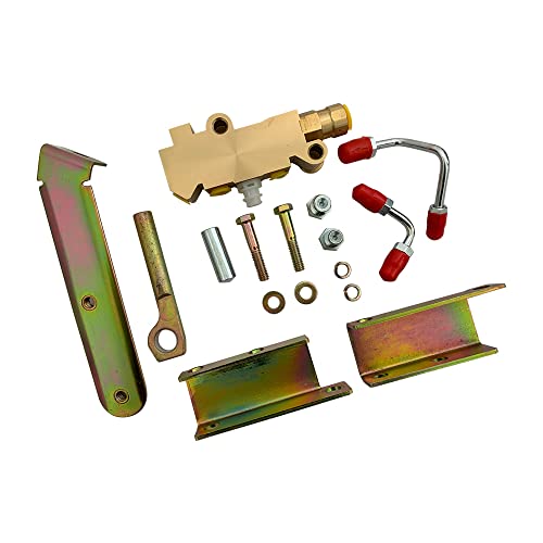 Bst Bssp Universal 8" Single Zinc Power Brake Booster W/ 1" Bore Bail Top Master Cylinder And Disc/Dics Proportioning Valve Kit #TOP2