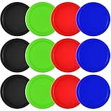 Coopay 12 Pieces Home Air Hockey Pucks 2.5 Inch Heavy...