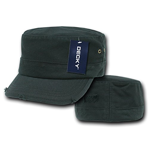 Decky Vintage Gi Cap, Black, Small/Medium #TOP1