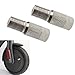 HYGJ Linghuang Reifenventile für Scooter für Xiaomi M365/1S/PRO/PRO2 Adapter Verlängerung für Rollerventil, Luftpumpe fest automatisch (2 Stück)
