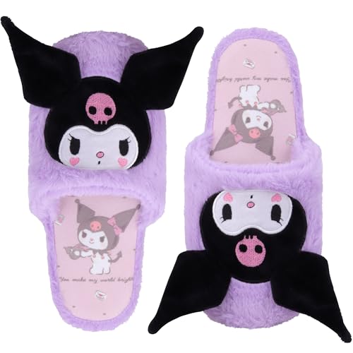 Cartoon Slippers Plush Slippers Furry Indoor Slide Slipper Bedroom Shoes House floor Slipper for Women girls
