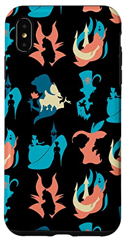Coque iPhone XS Max Disney Villains Princess rigide étui de protection noir