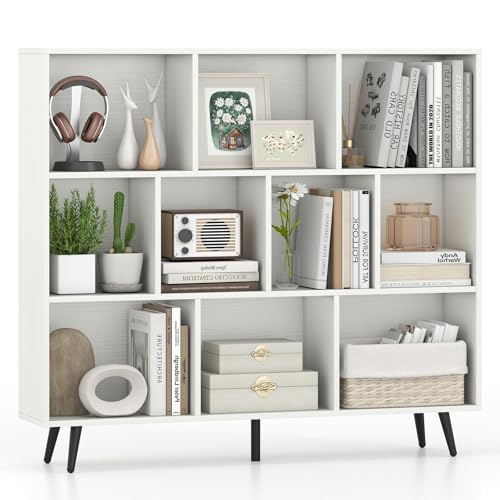 KOMFOTTEU Librería con Cubos Abiertos