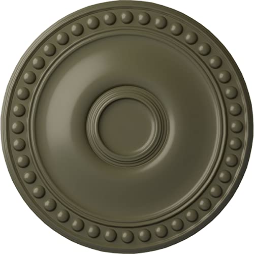 Ekena Millwork CM19FOPTF Foster Ceiling Medallion, 19 1/8 OD x 1" P, Painted Turtle