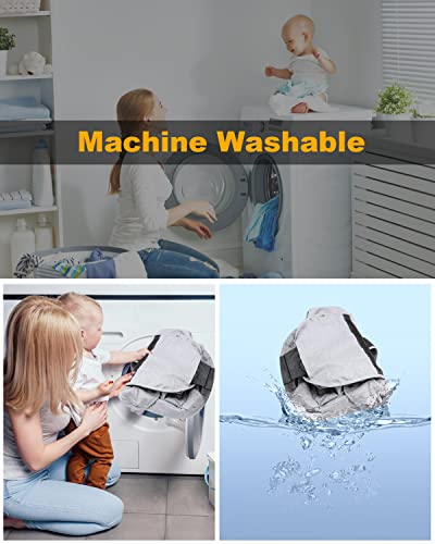 Athradies Hook On High Chair With Mat, Clip On High Chairs For Babies And Toddlers, High Chair That Attaches To Table, Portable High Chair For Travel, Travel High Chair With Carrying Bag,Grey #TOP5