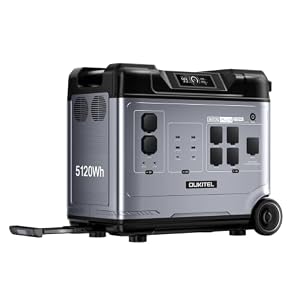 OUKITEL P5000 Plus Tragbare Powerstation 3600W