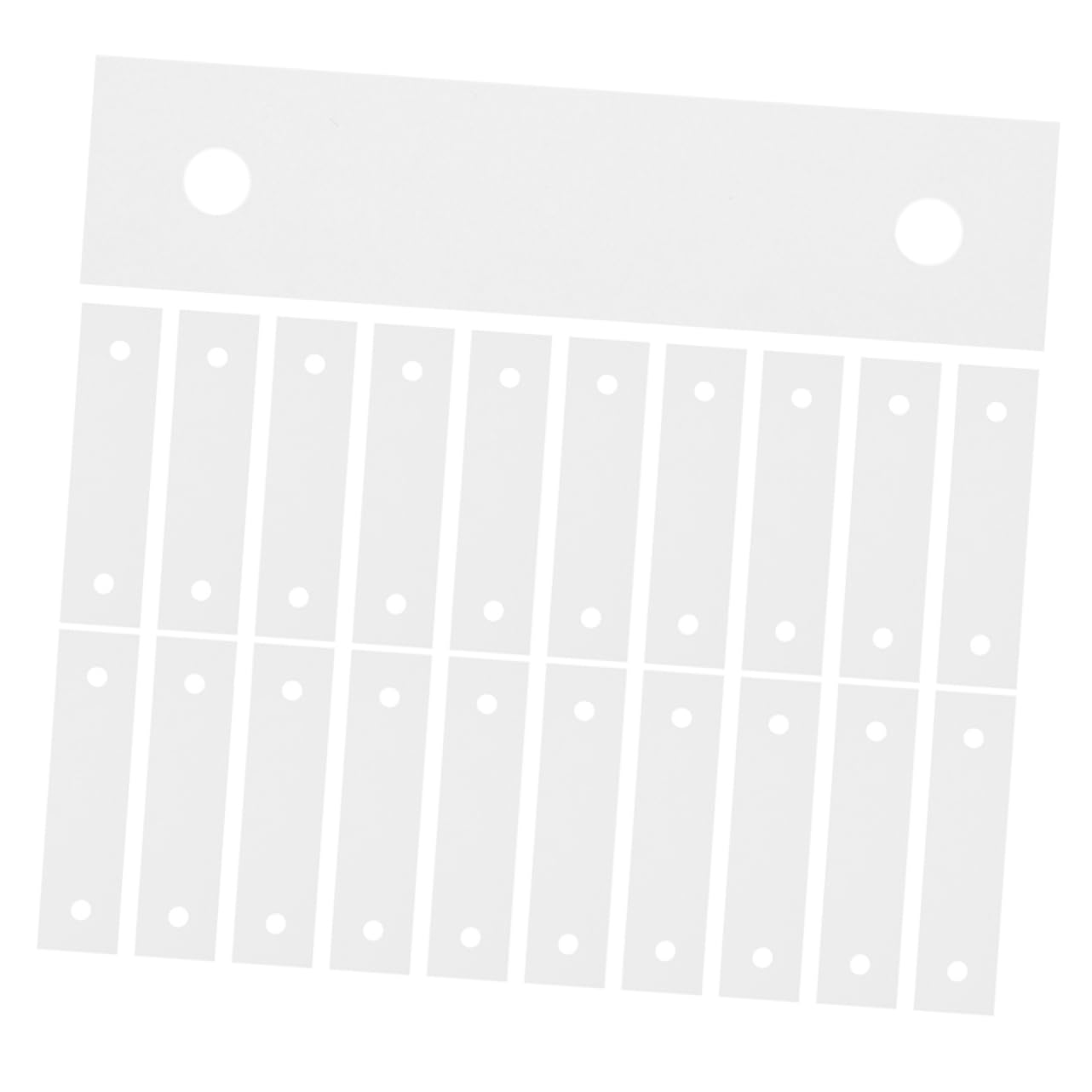 FOMIYES 5sets Paper Paper Optical Chin Rest Paper for Equipment Ergonomic Safety Easy Storage 350pcs*5