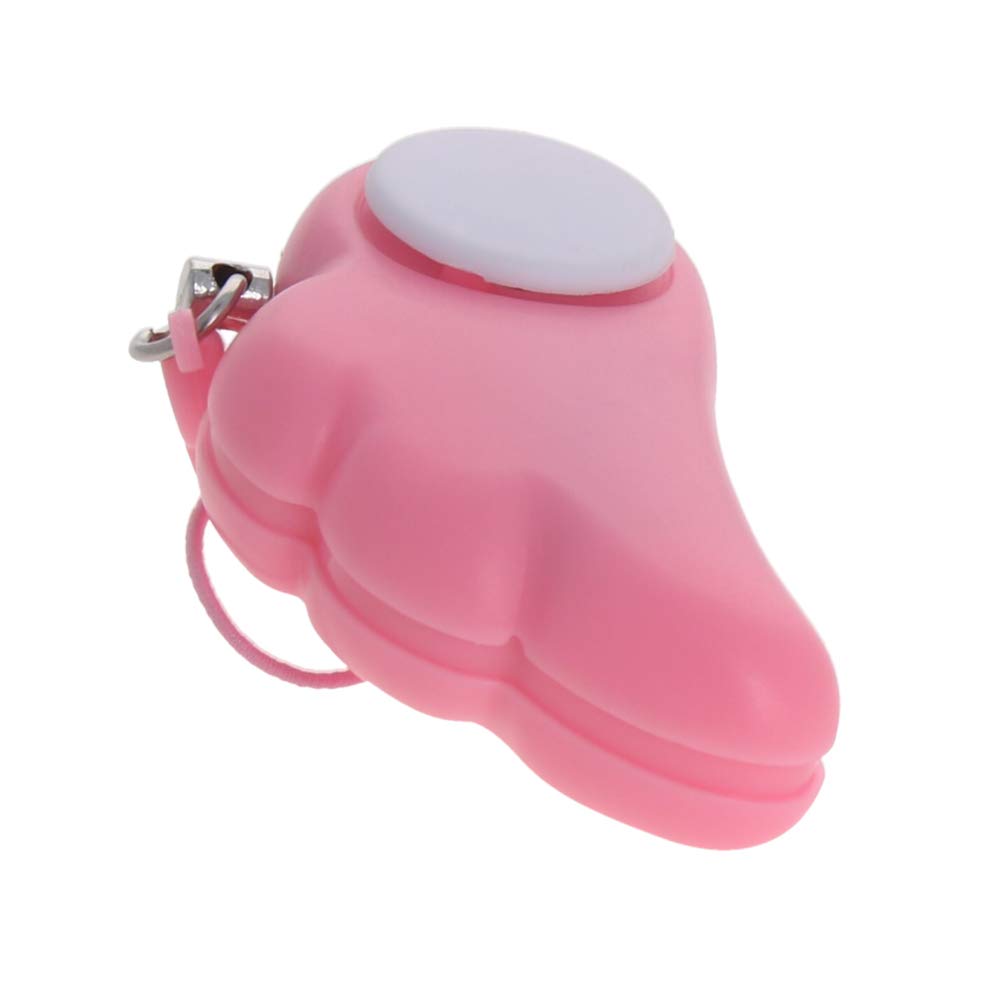 Aicosineg Personal Alarm ABS 120db Personal Safesound Security Alarms for Keychain Bags Suitcases Backpacks Pink 3pcs