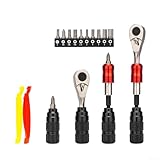 Juego de herramientas múltiples para bicicleta, kit de mantenimiento de bicicletas multifuncional, bolsa de herramientas de ciclismo portátil