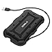 USB 3.1 SATA Rugged 2.5-inch Hard Drive Enclosure - ElecGear SuperSpeed Portable External Caddy, IPX6 Waterproof, IP6X Dust-proof Shock-resistant Military Drop Tested for HDD SSD with Type-A Plug