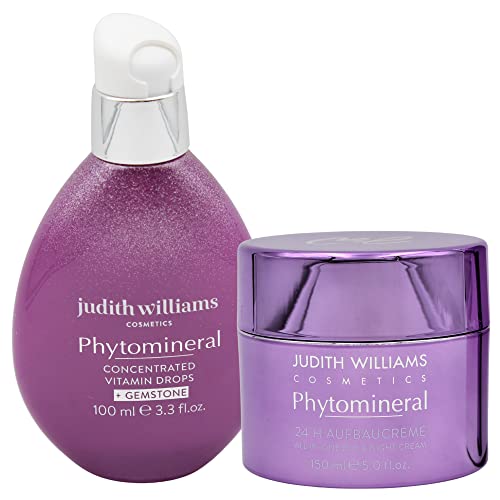 Judith Williams Phytomineral Concentrated Vitamin Drops GEMSTONE 100ml mit Turmalin + 24h Aufbaucreme 150ml Cover