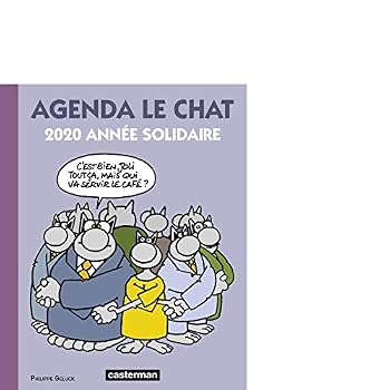 Diary Agenda Le Chat 2020 [French] Book
