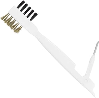 LIOOBO ガスコンロ掃除ブラシ 鍋底ブラシ 家庭用洗浄ツール ガスコンロの隙間汚れ除去 キッチン用清掃用品