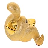 Tirelire : design est sur thème de l'année serpent en 2025, symbolisant la richesse et la bonne fortune, ce qui en fait un significatif à n'importe quel espace, décoration de récipient à pièces en céramique