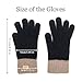 FGSS Women Winter-Knit-Gloves - Warm-Thermal Touchscreen Fingers Gloves Fashion-Mittens for Cold Weather Driving Hiking