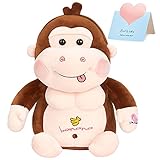 CozyWorld Gorilla Monkey Plush Pillow Lovely Soft Stuffed Animal Toy Cute Comfy Sofa Cushion Gifts...