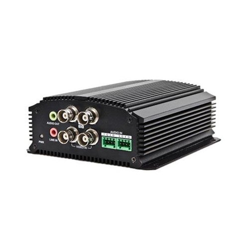 Hikvision DS-6704HWI 4 Channel Video Server, Dual Stream, 960H - 30FPS, Audio -4/1, RS-485, Alarm I/O -4/2, 12VDC