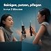 Philips Sonicare kabellose Power Flosser Munddusche und DiamondClean 9000 elektrische Zahnbürste – Saubere Zähne, sauberes Zahnfleisch und Plaque-Entfernung, schwarz (Modell HX3886/43)
