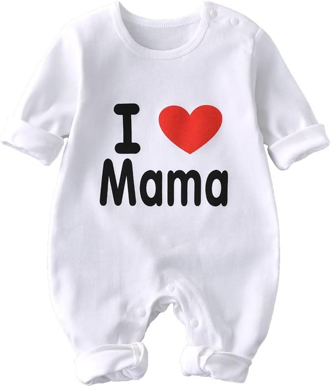 Unisex Newborn Baby Boys' Rompers Baby Girls' Jumpsuits,Long Sleeves Clothes Set
