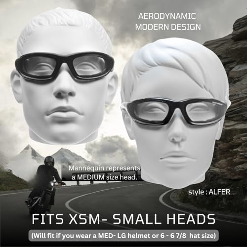 Bikershades Pink Purple Motorcycle Sunglasses Women Small Photochromic Transitional Day Night Biker Foam Padded Wind Blocker3