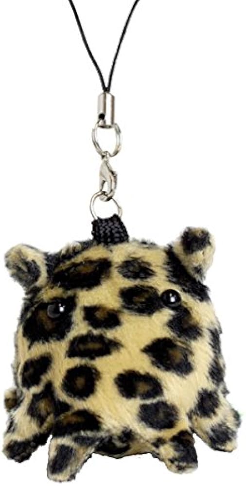 お買得‼️新品タグ付　激カワ！ヒョウ柄❣️ぬいぐるみキーホルダー3set！ Amazon | しんかいさん メンダコ ぬいぐるみストラップ ヒョウ 7061