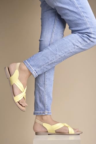 Image of Shoetopia Cross Strap Flat Sandals For Women & Girls