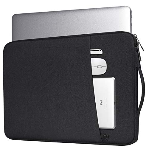 14 Inch Laptop Sleeve Case for Dell Latitude/Inspiron, HP ASUS Lenovo Chromebook/Stream/ASUS Vivobook/Lenovo IdeaPad Computer Sleeve Bag, Black by iKammo - Used condition - US$12.84