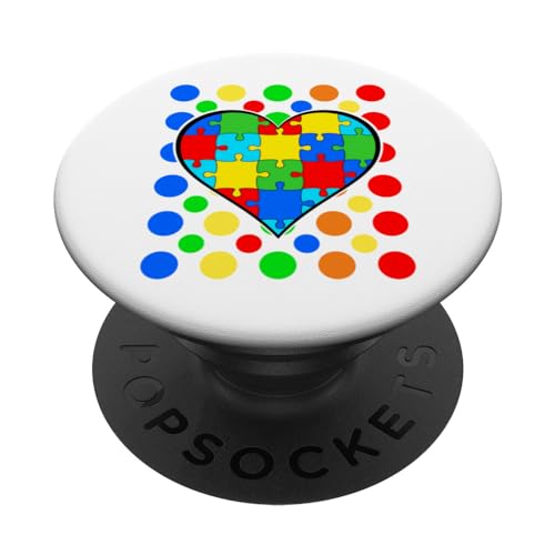 Spotty Puzzle Day For Children Kids Boys Girls Coloured Dot PopSockets PopGrip Intercambiable