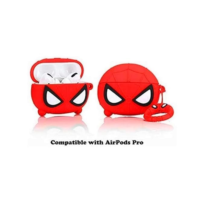 Image of Airpods Pro 2 Protective Liquid Silicone Case for AirPods (Spiderman)