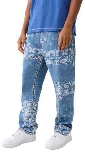 True Religion Men's Bobby Super T Discharge Bandana