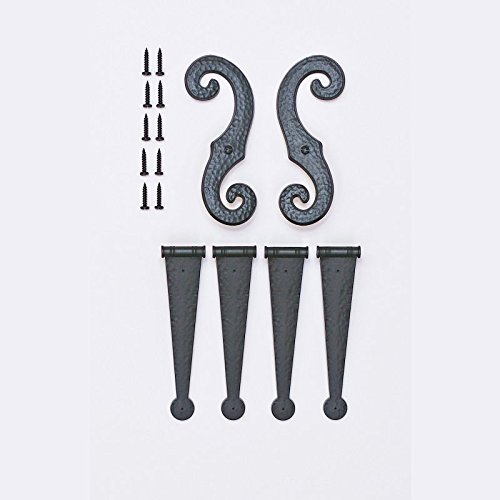 Perfect Shutters Decorative Vinyl Hardware Kit #TOP9