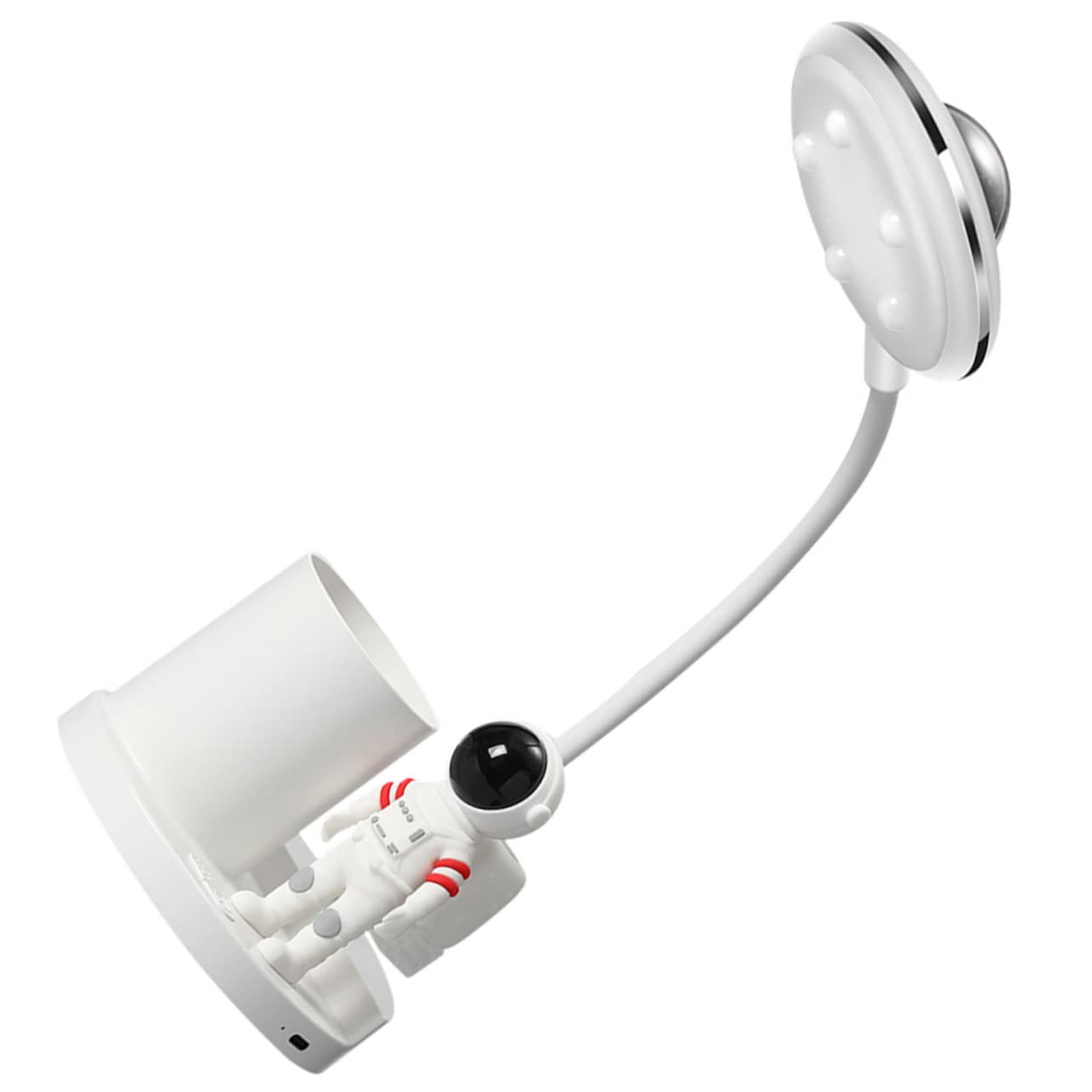 ULTECHNOVO Tabletop Astronaut Star Projector Lamp Dimming Atmosphere Light for Bedroom Decor Neutral Light Night Light for Parties and Relaxation