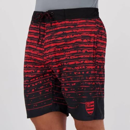 Kit de 2 Bermudas Escudo Flamengo G