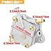 QAZAKY Fuel Pump Compatible with EZGO Golf Cart Club Car 295cc 350cc TXT Medalist Marathon Freedom Workhorse MPT RXV Shuttle ST 72021-G01 25683-G1 S-5147 S-5148 Gas 4-Cycle Robin Engine