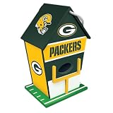 MasterPieces Team Logo Painted Wood Birdhouse - NFL Green Bay Packers