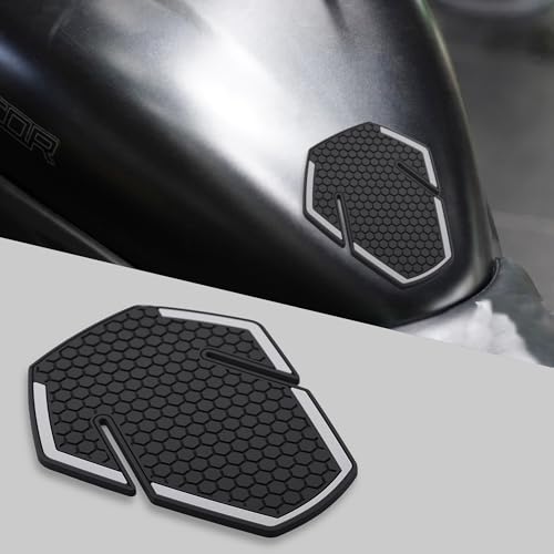 Protection autocollante de reservoir haut de gamme grise pour moto Kawasaki Ninja E-1 2024