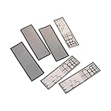 CAZSTYK Lüfterfilter, staubdicht, für Computergehäuse, Kühlung, Lüfterabdeckung für Computergehäuse, Motherboard-Zubehör, Wärmeableitung, Rückabdeckung