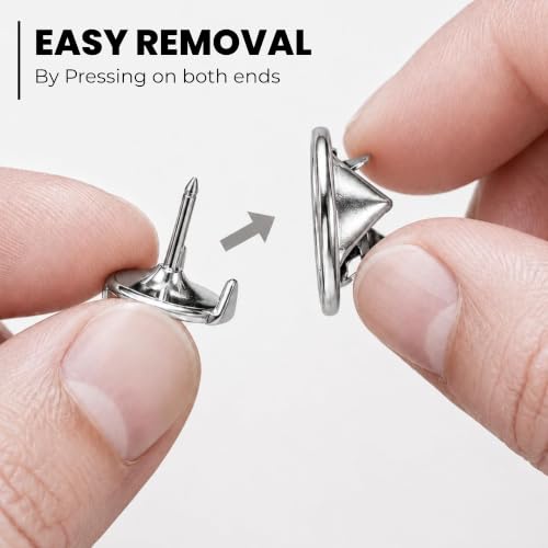 Image of (Pack of 25) Butterfly Metal Clutch Locking Clasp Pin Backs for Badge, Craft and Jewellery Making, Tie Clip Pin Label Clasps Fastener