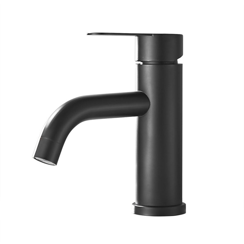Mitigeur de salle de bain en acier inoxydable gris eau chaude et froide