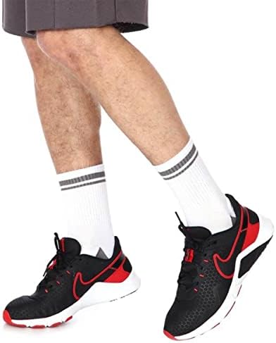 Nike Men's Gymnastics Shoes, Black Black Red White, 11 US | Image 1