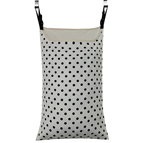 Hdhyk Adjustable Space Saving Door Hanging Laundry Hamper Bag Dorm Laundry Bag,Wide Open Top Over The Door Laundry Hamper With Free Hanging Hooks #TOP11